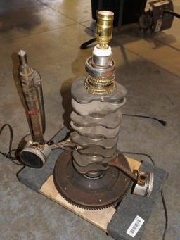 Repurposed Automotive Component Lamps!