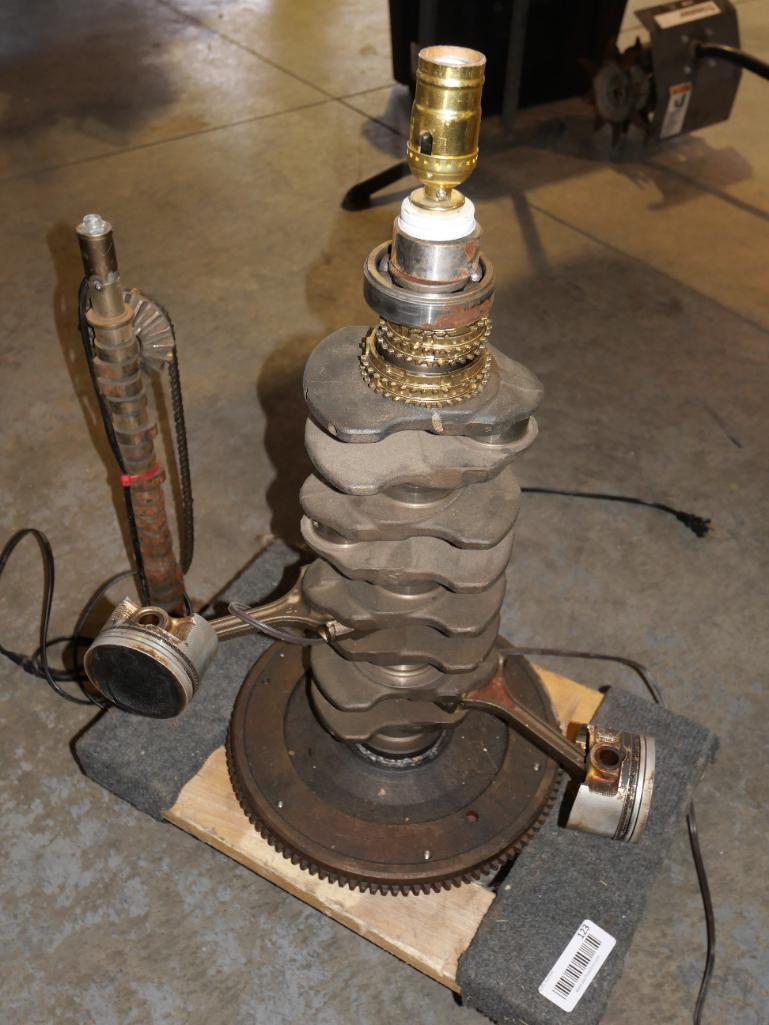 Repurposed Automotive Component Lamps!