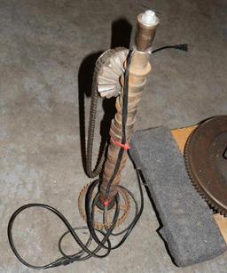 Repurposed Automotive Component Lamps!