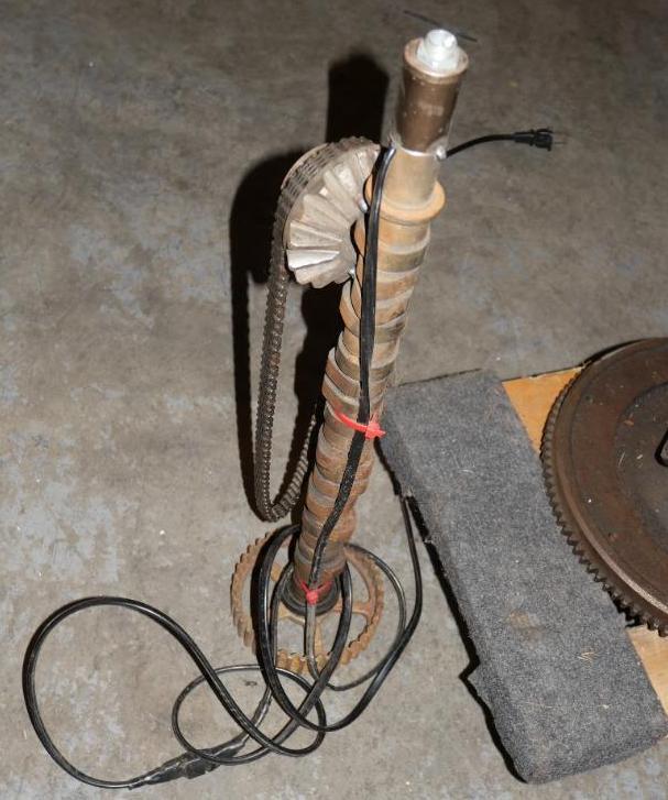 Repurposed Automotive Component Lamps!