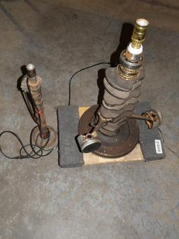 Repurposed Automotive Component Lamps!