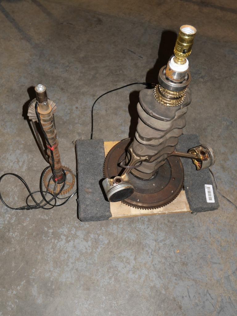 Repurposed Automotive Component Lamps!