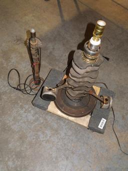 Repurposed Automotive Component Lamps!