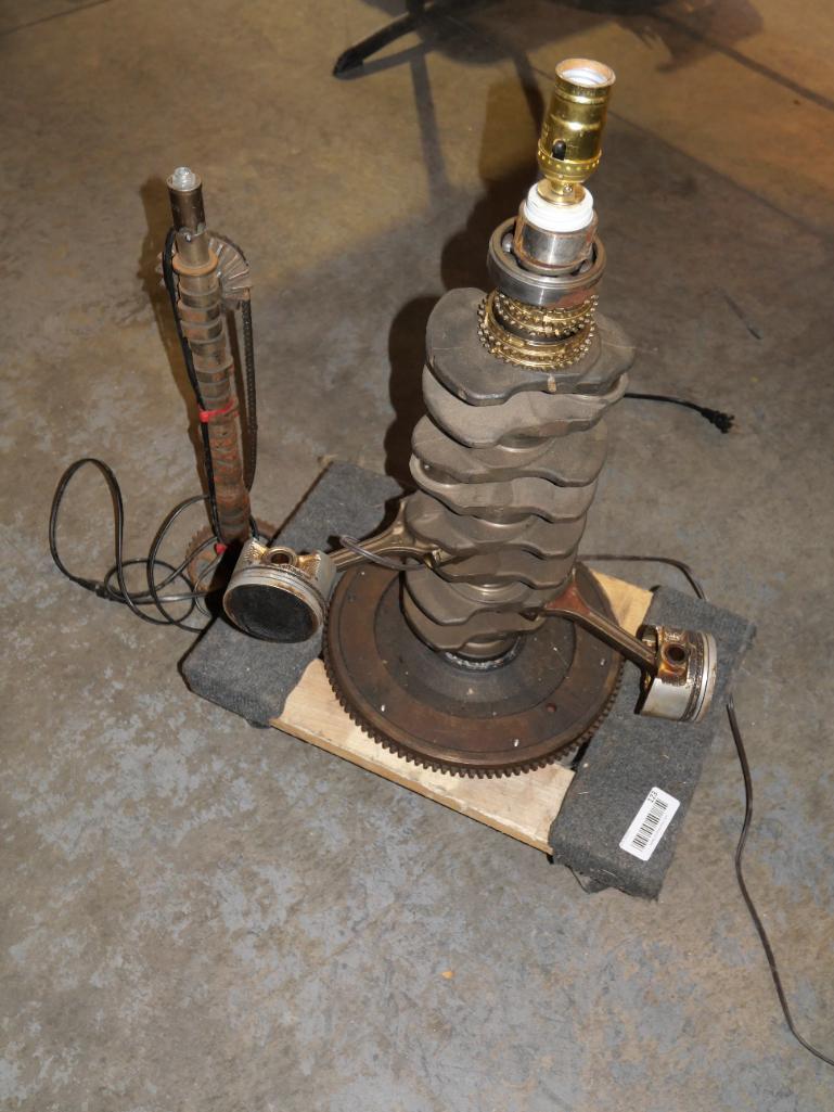 Repurposed Automotive Component Lamps!