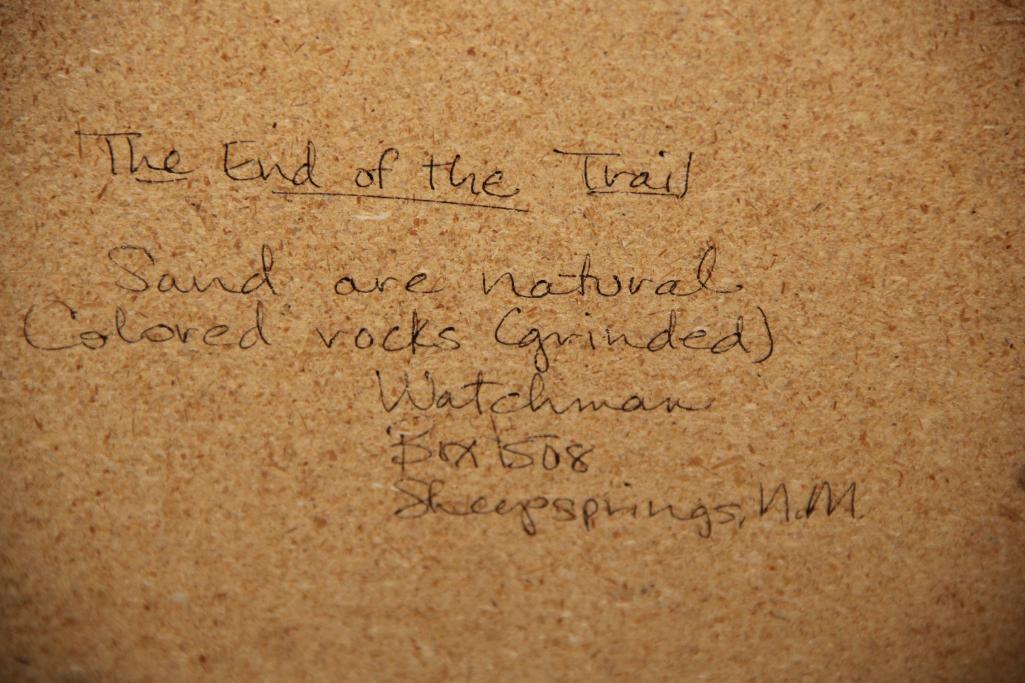 End of the Trail Themed Art