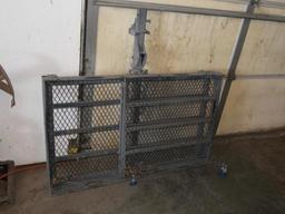 Hitch Storage Rack with Fold Out Ramp