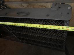Hitch Storage Rack with Fold Out Ramp
