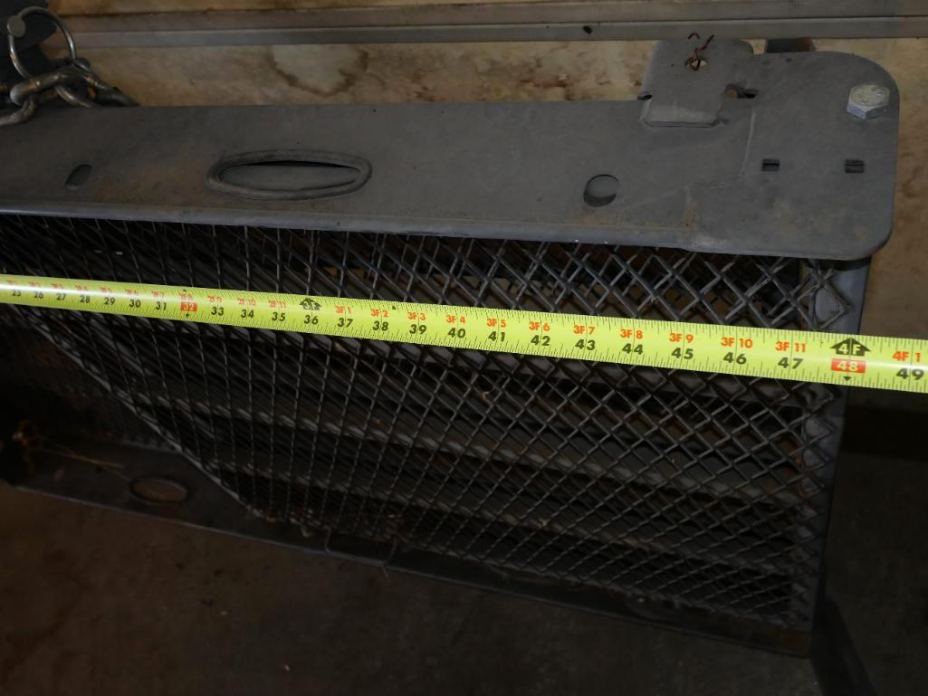 Hitch Storage Rack with Fold Out Ramp