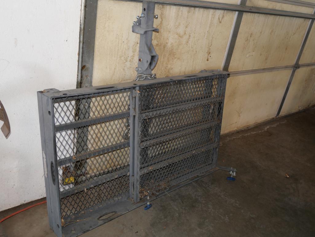 Hitch Storage Rack with Fold Out Ramp