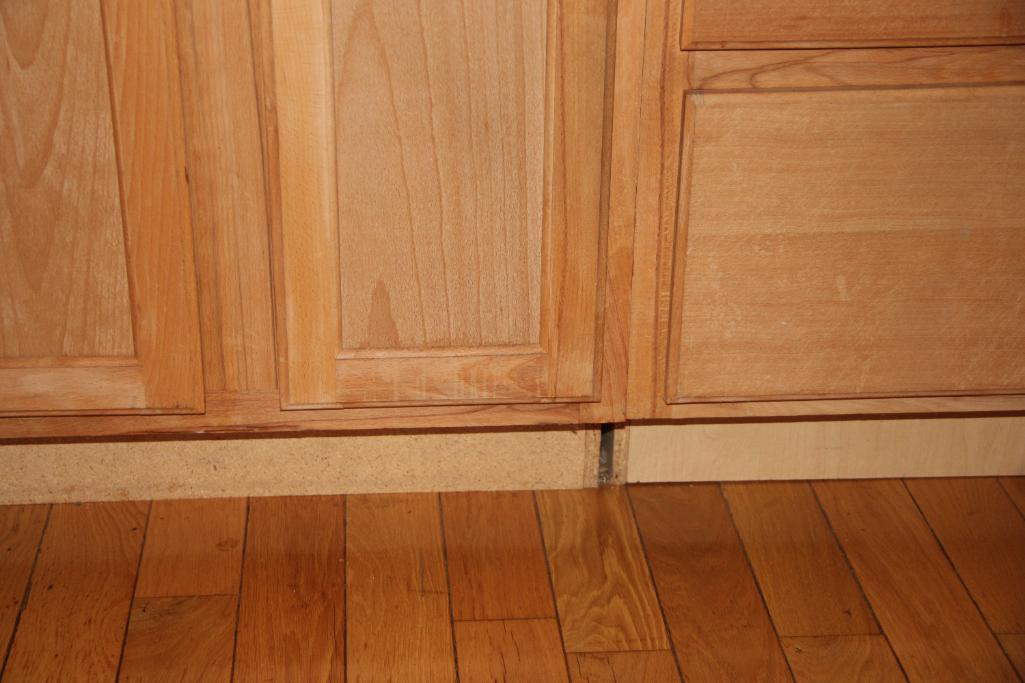 Natural Wood Cabinet Unit, Uninstalled