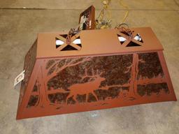 Meyda Tiffany Elk Pool Table Lamp