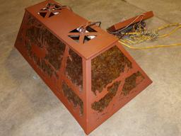Meyda Tiffany Elk Pool Table Lamp