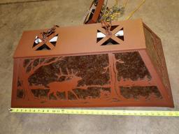 Meyda Tiffany Elk Pool Table Lamp