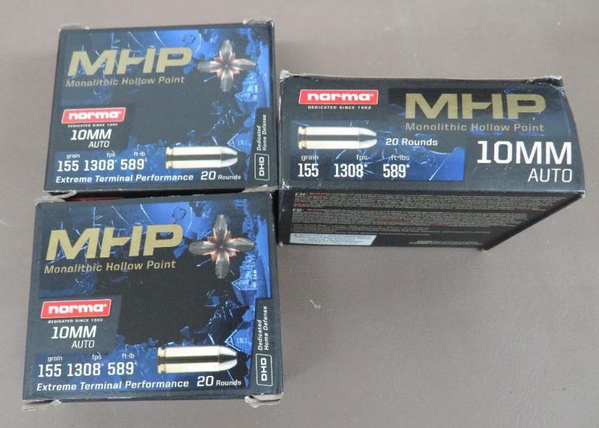 Norma MHP 10mm Ammuniiton