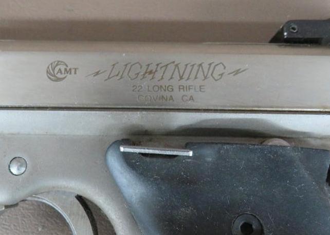 AMT Lightning-22LR, Pistol, SN G19502