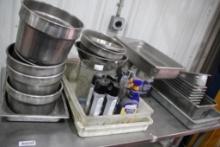Stainless Steel Restaurant Ware with Cleaning Solvents