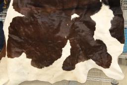 Auburn and White Spotted Cow Hide
