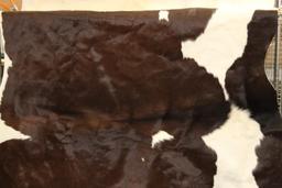 Auburn and White Spotted Cow Hide