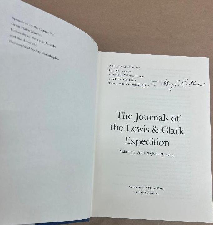 Five Volumes The Journals of the Lewis and Clark Expedition