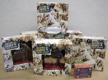 Six New in Box Rodeo Champions Bucking Bronco Coin Banks
