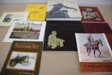 Collection of Books on the Art of Charles M Russell