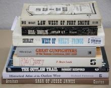 Eight Books on Outlaws of the American West
