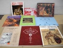 Collection of Books on Native American and Mexican Art and Structures