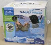 Summer Waves Salt Water System For Above-Ground Pools