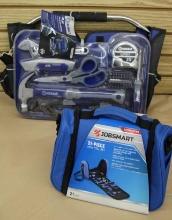 Kobalt 41-Piece Tool Set with Foldable Bag and Jobsmart 21-Piece Mini Tool Set