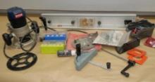 Ryobi R163 Router with Bits & Bench Dog Pro Fence!