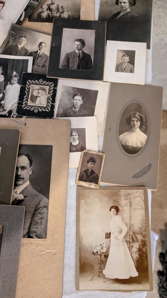 Antique Photos and Scrapbooking Items