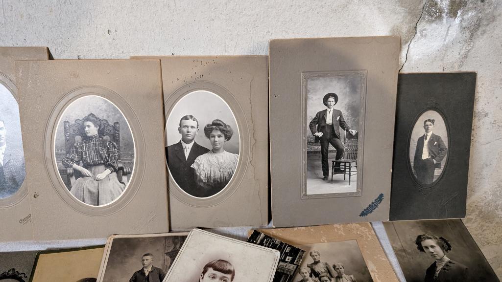 Antique Photos and Scrapbooking Items