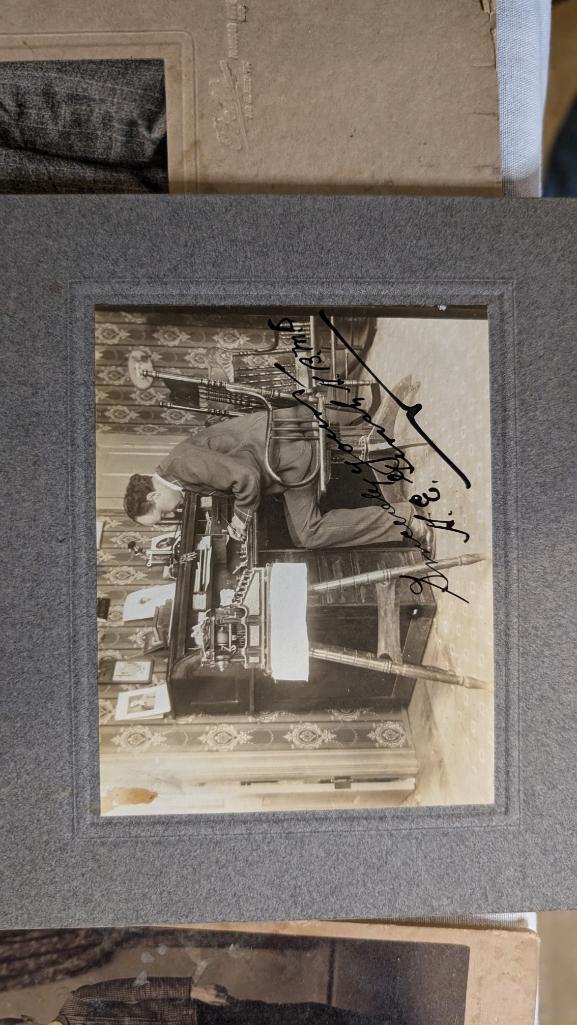 Antique Photos and Scrapbooking Items