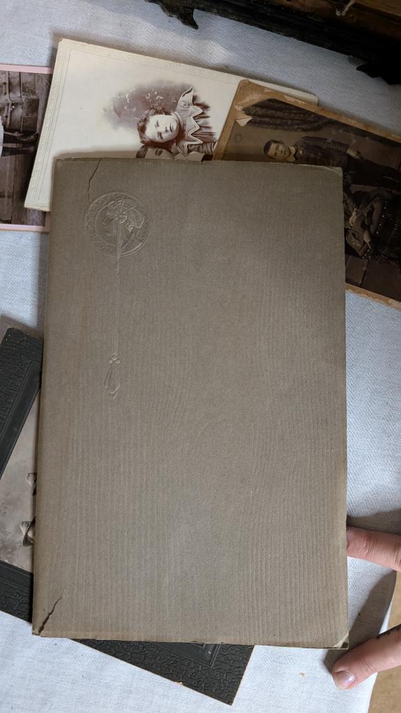 Antique Photos and Scrapbooking Items