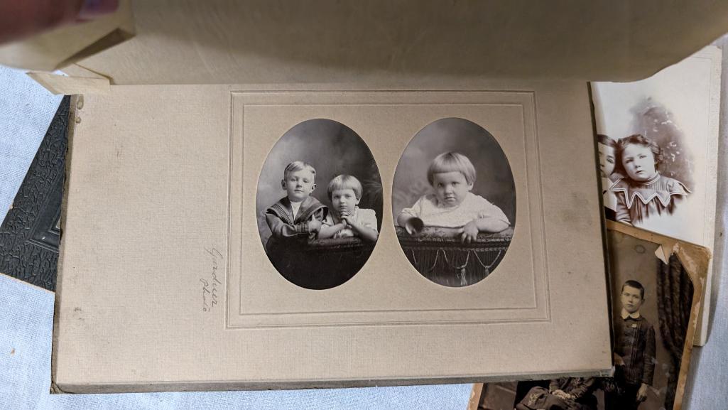 Antique Photos and Scrapbooking Items