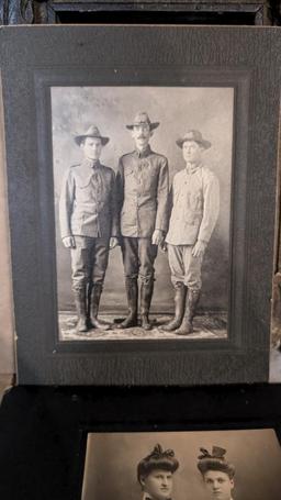 Antique Photos and Scrapbooking Items