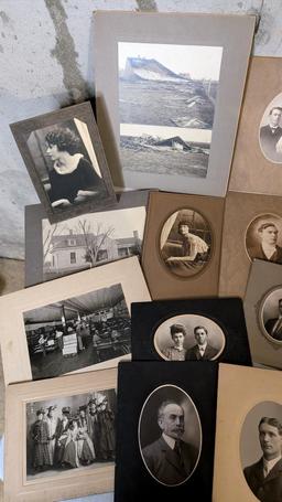 Antique Photos and Scrapbooking Items