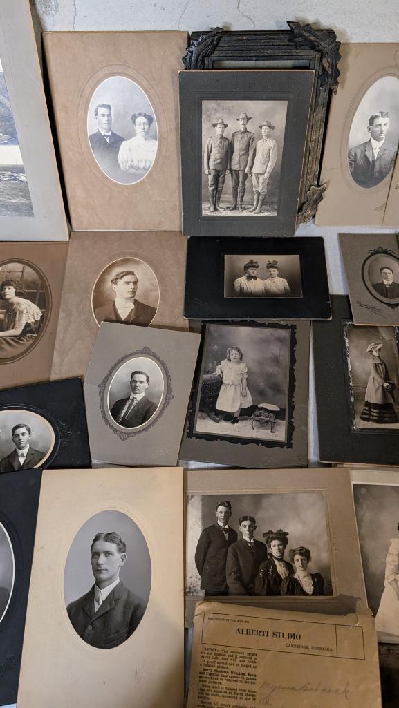 Antique Photos and Scrapbooking Items