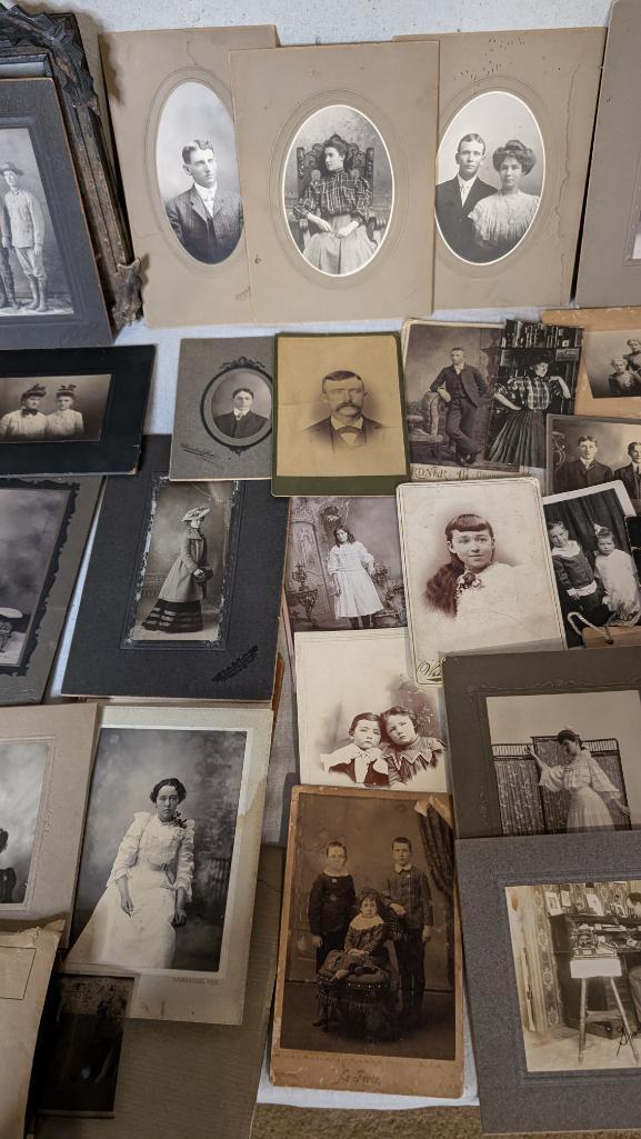 Antique Photos and Scrapbooking Items