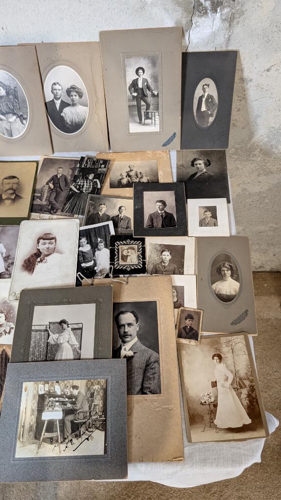 Antique Photos and Scrapbooking Items