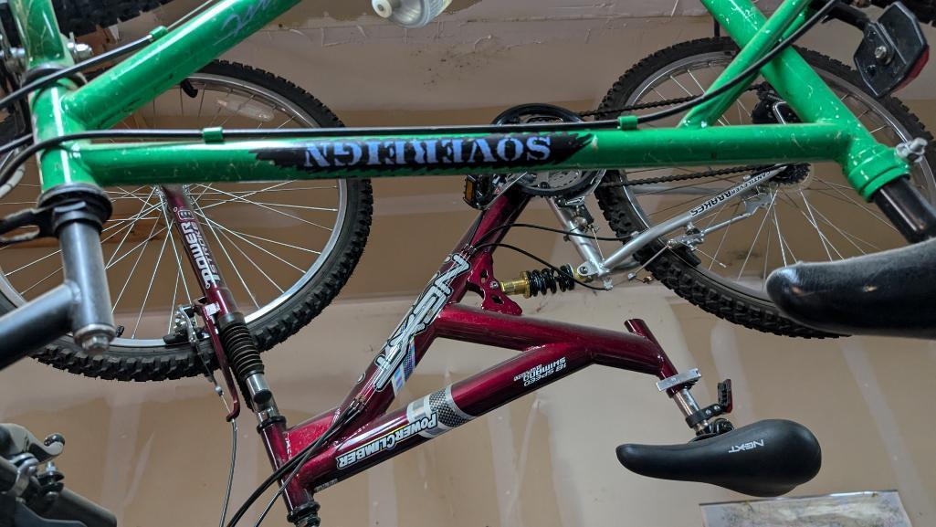 Sovereign and Next Bicycles