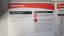 Sentry Fire Safe