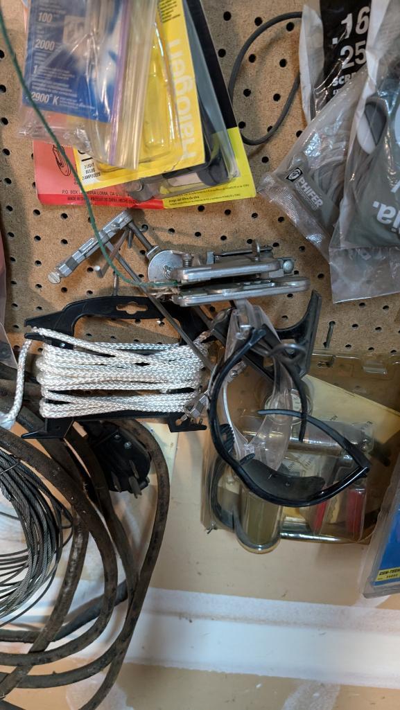 Contents of Bay 1 South Pegboard