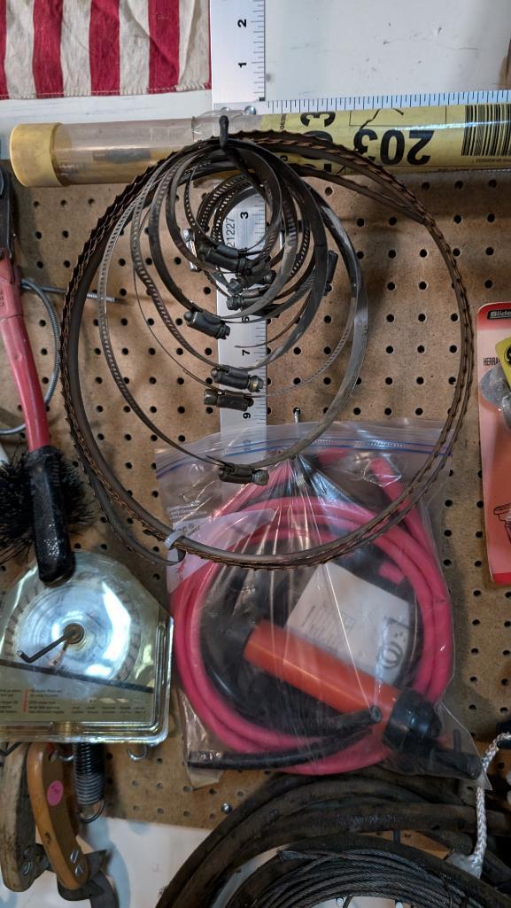 Contents of Bay 1 South Pegboard