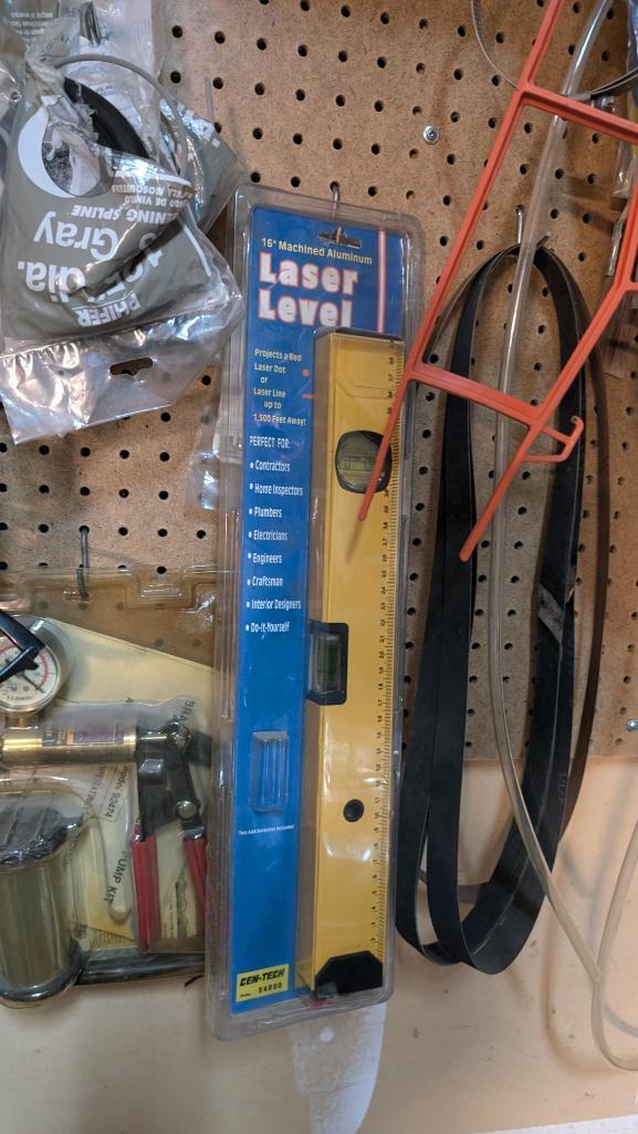 Contents of Bay 1 South Pegboard