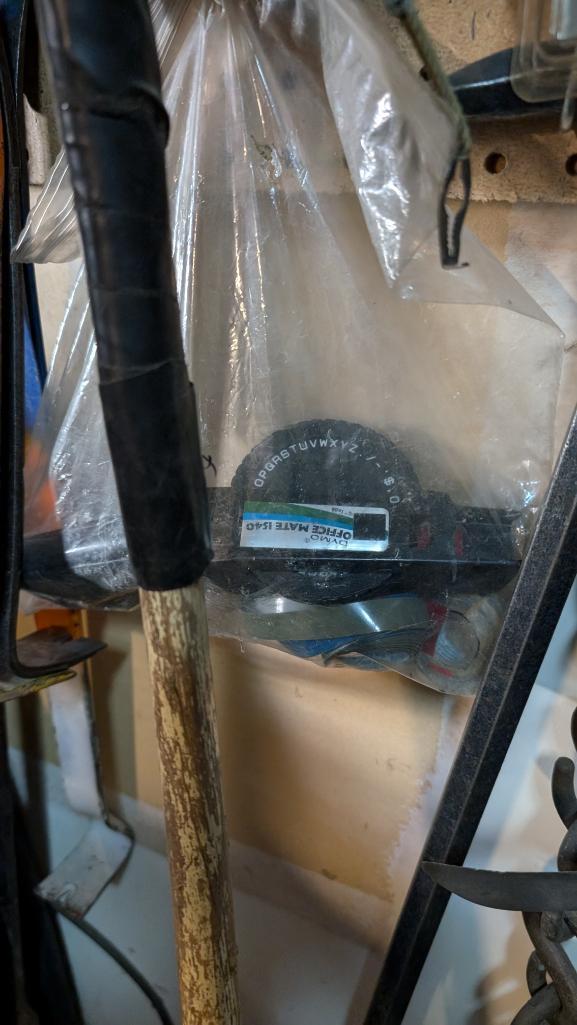 Contents of Bay 1 South Pegboard
