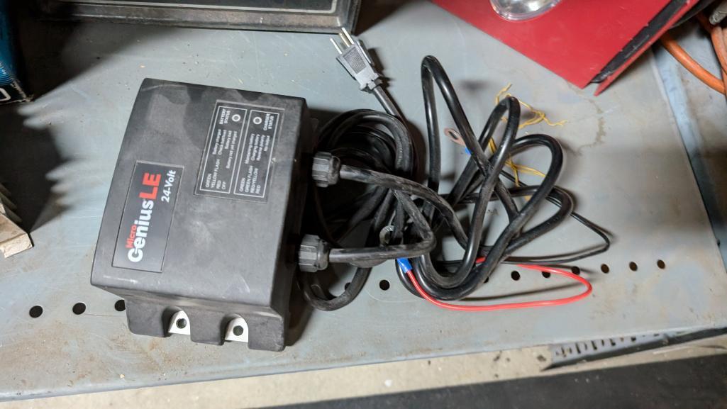 Contents of Bay 1 Metal Shelves