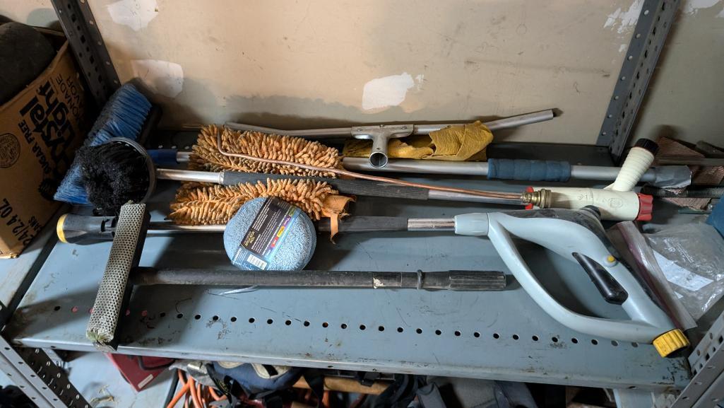 Contents of Bay 1 Metal Shelves