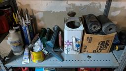 Contents of Bay 1 Metal Shelves