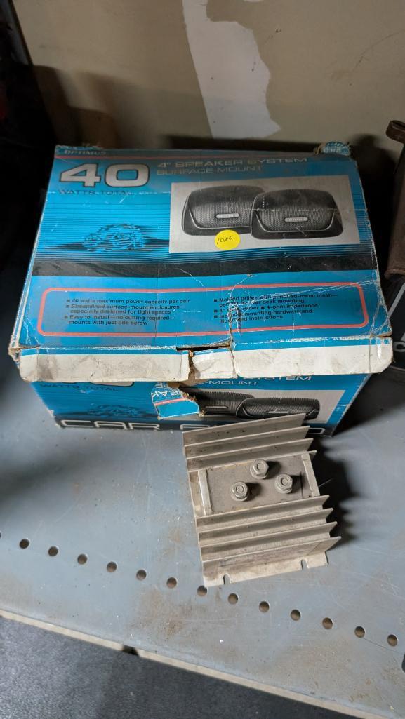 Contents of Bay 1 Metal Shelves